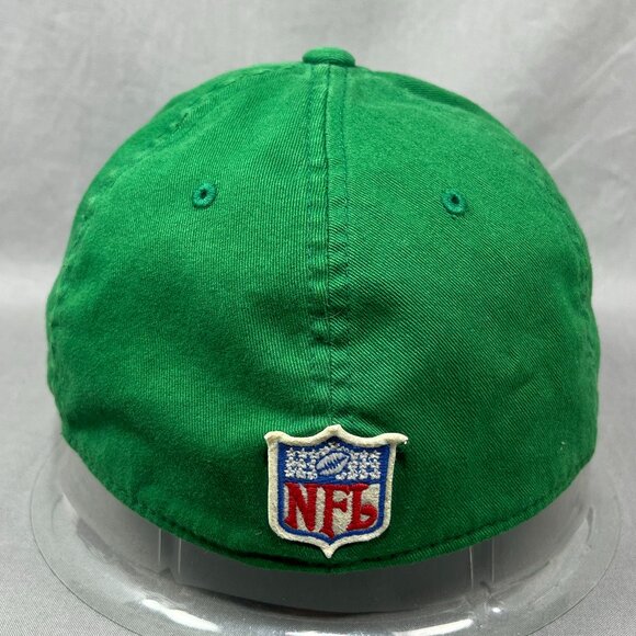 New York Jets Reebok NFL Flexfit L/XL Hat Cap Green Vintage Collection Dad Mens - Picture 3 of 16